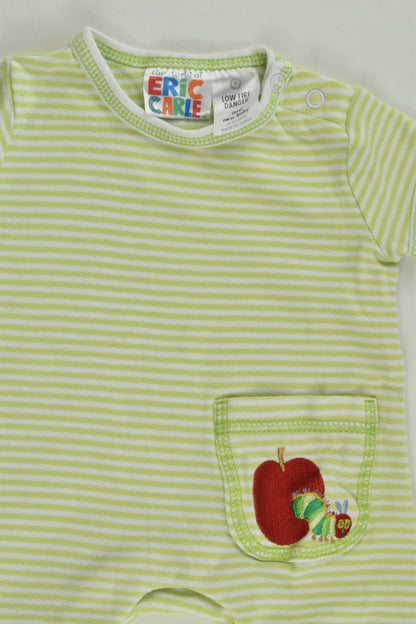 Eric Carle Size 0000 The Very Hungry Caterpillar Short Romper