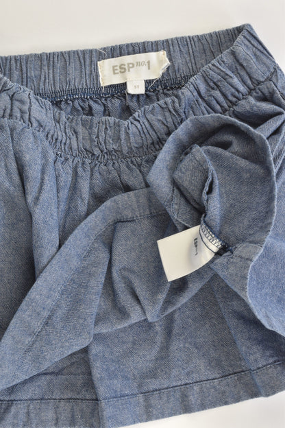 Esp No.1 (USA) Size 5 Soft and Lightweight Denim Skirt