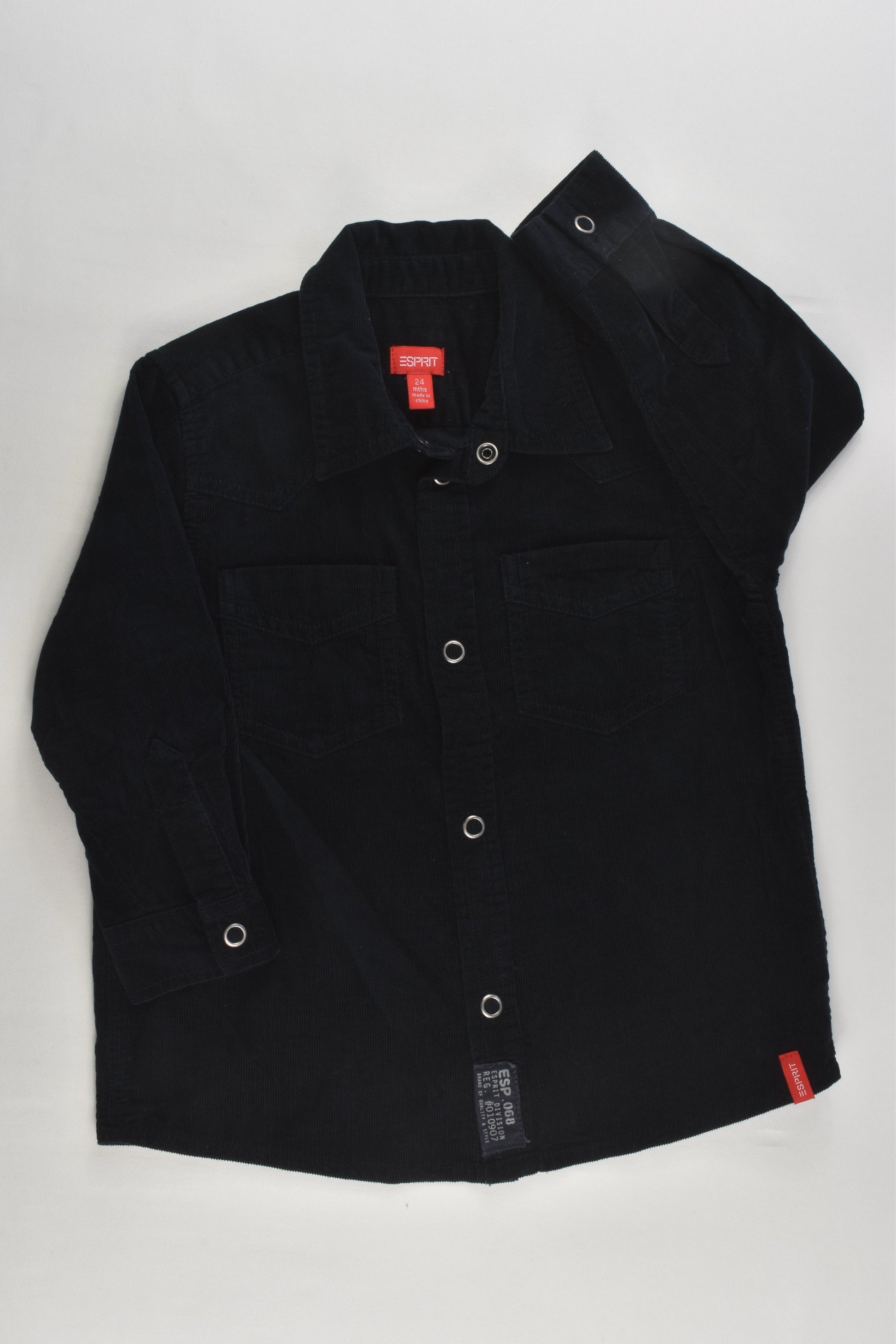 Esprit Size 2 (24 months) Lightweight Cord Shirt