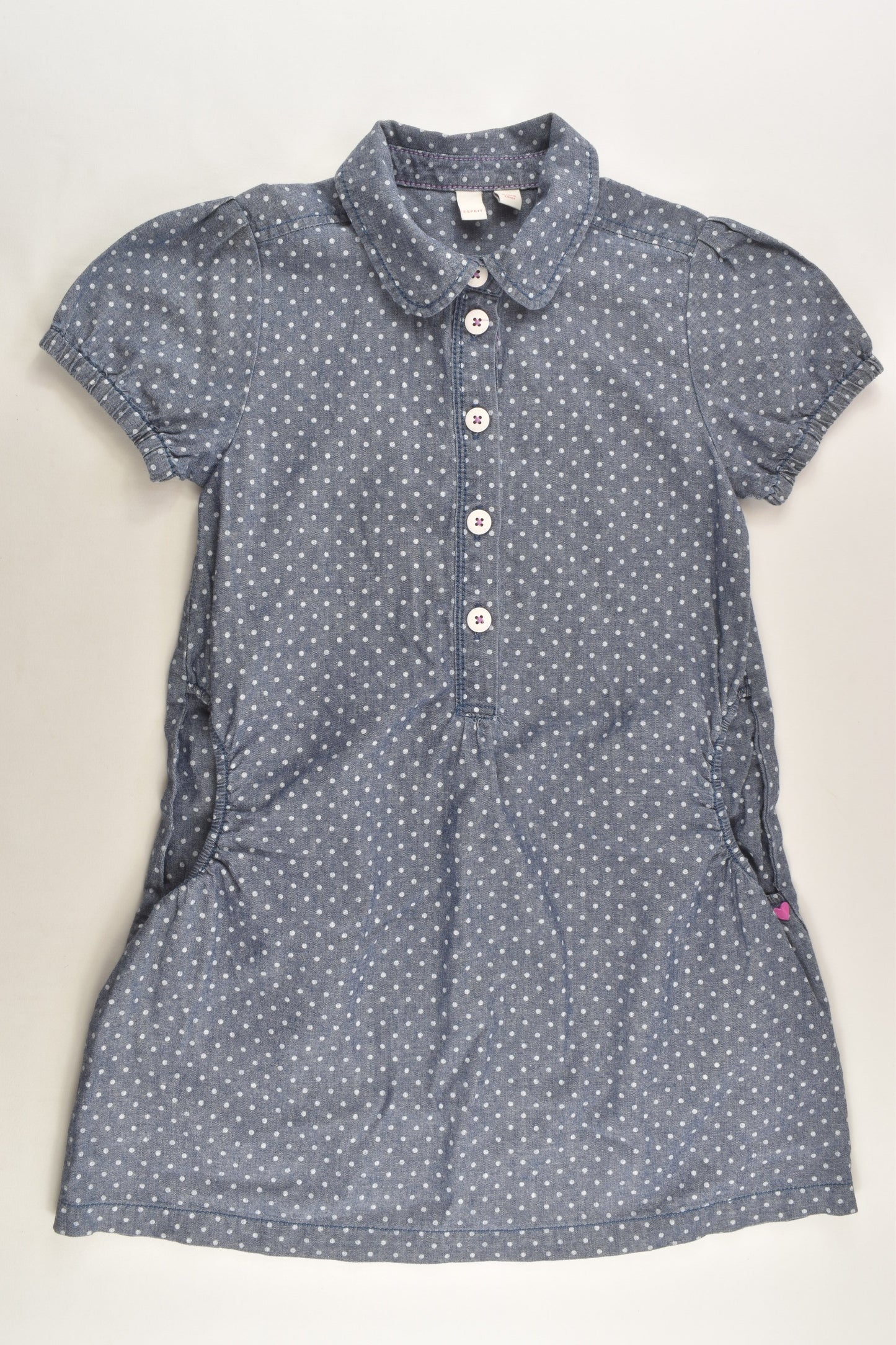 Esprit Size 6-7 (116/122 cm) Lightweight Denim Dress