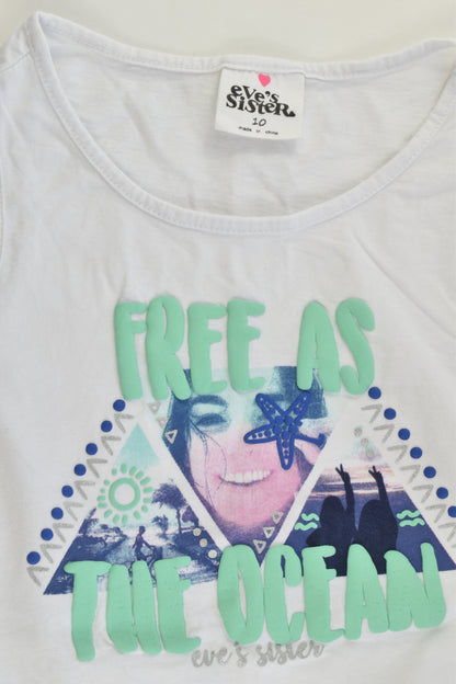 Eve's Sister Size 10 'Free As The Ocean' Top