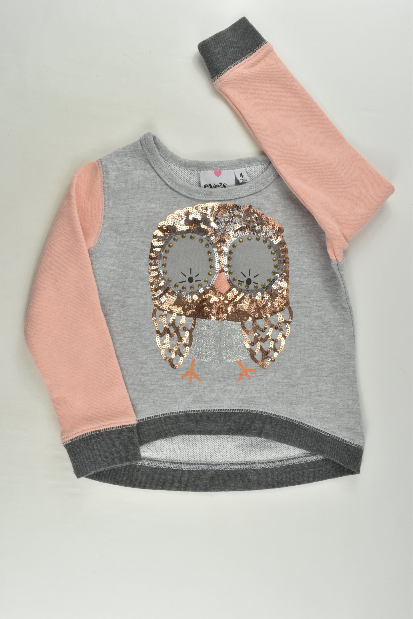 Eve's Sister Size 4 Owl Sweater
