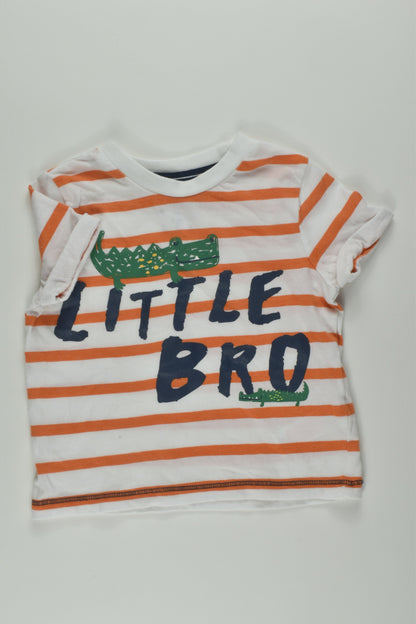 F&F Size 0 'Little Bro' T-shirt