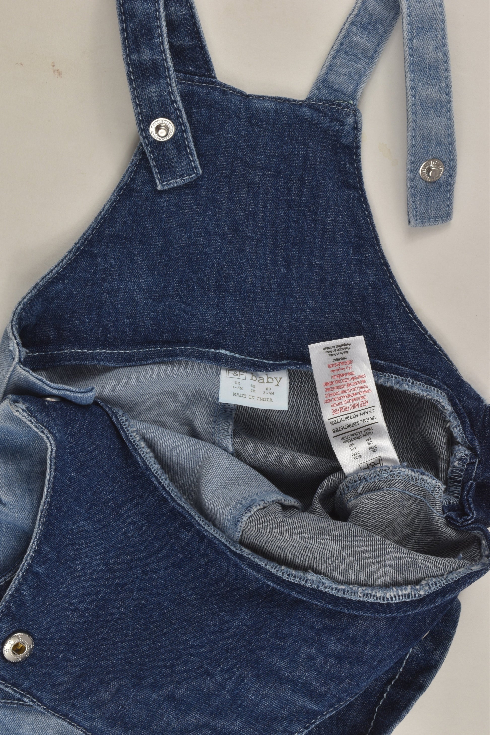 F&F Size 00 Denim Dress
