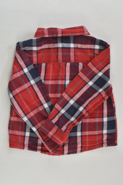 F&F Size 1 (12-18 months) Checked Shirt