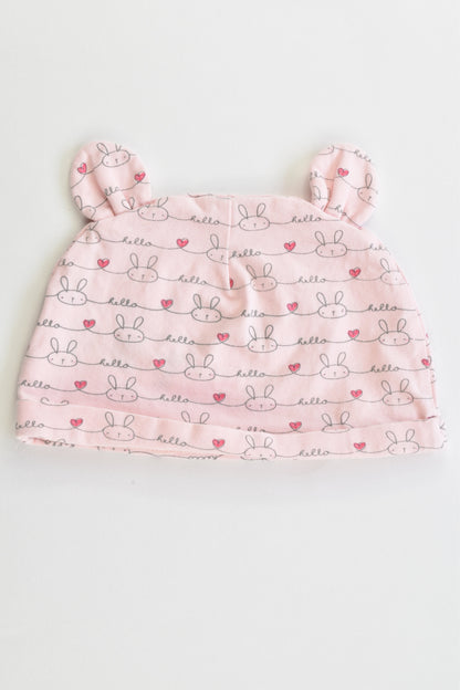 F&F Size 1 (12-18 months) 'Hello' Beanie