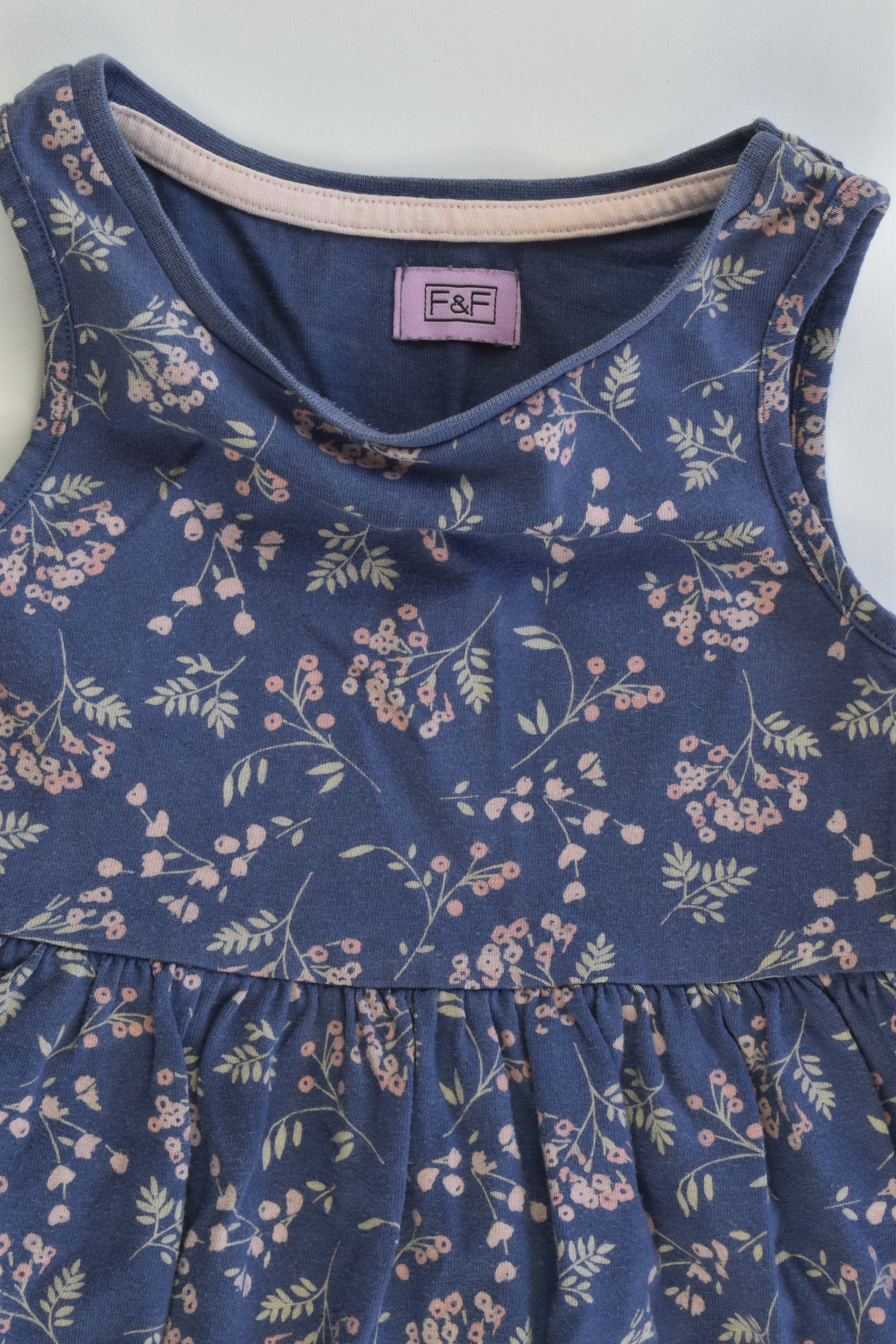 F&F Size 1-1.5 years Floral Dress