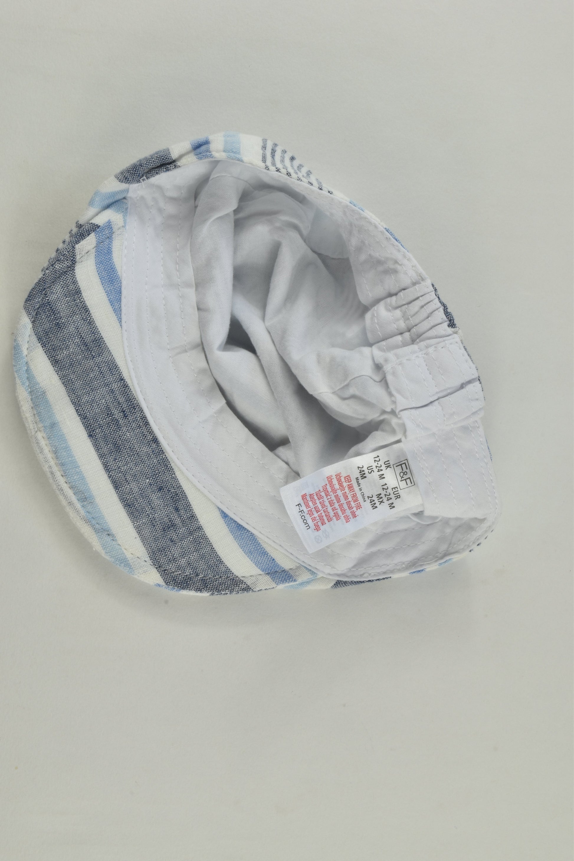 F&F Size 1-2 Linen/Cotton Hat