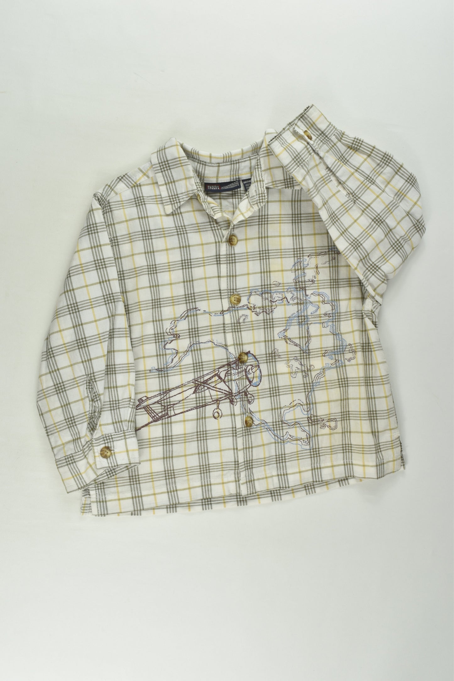 Faded Glory Size 2 (24 months) Shirt