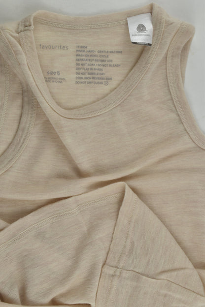 Favourites Size 6 Merino Wool Top