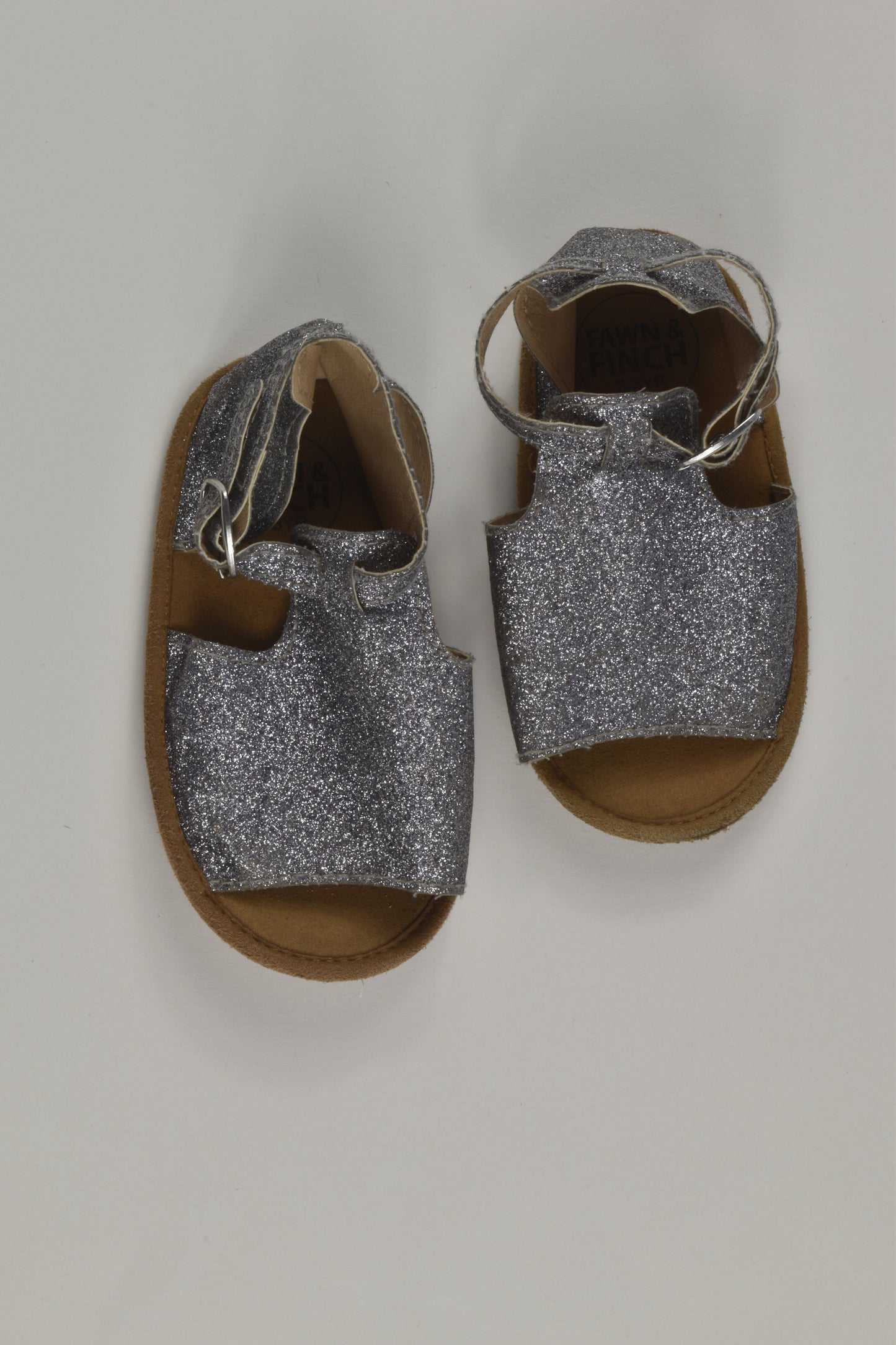 Fawn and Finch Size approx UK 6 Leather Flexible Sole Sandals