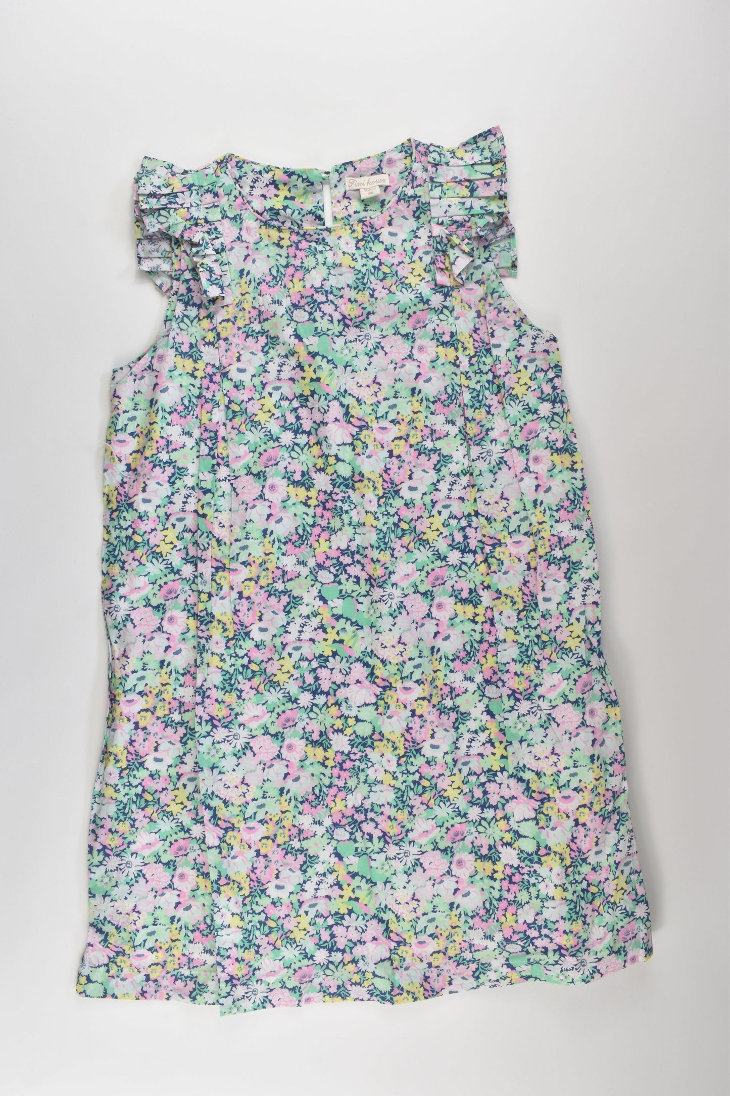 Fini House Size 10 Lined Liberty Print Dress