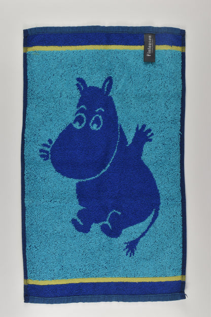 Finlayson Moomin Characters Moomintroll Blue Small Towel