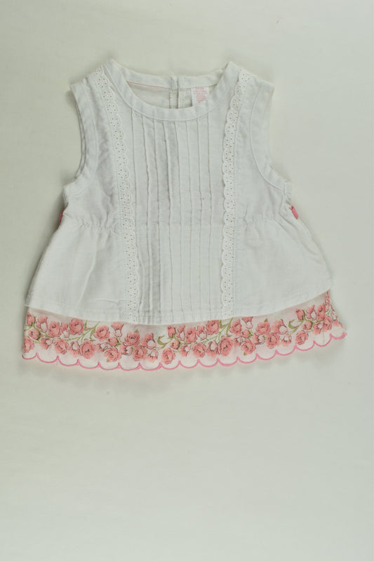 First Impressions Size 00 Blouse