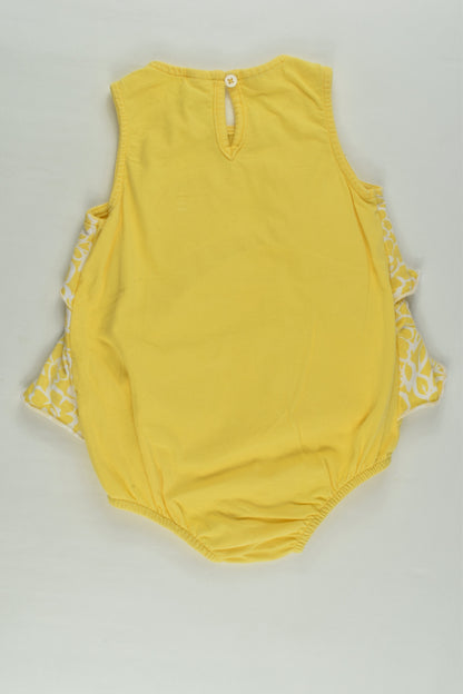 First Impressions Size 1 (18 months) Ruffle Summer Romper