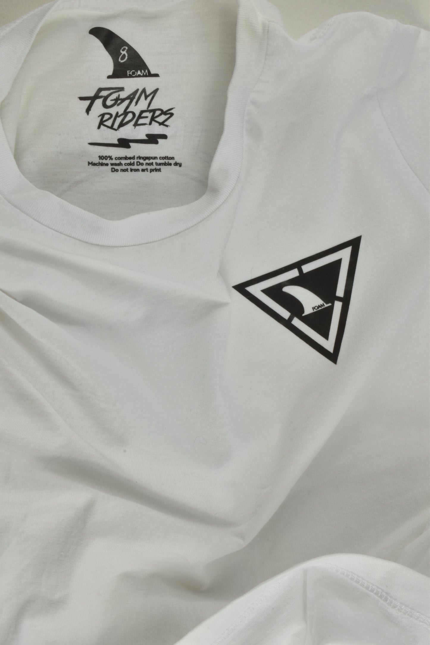 Foam Riders Size 8 Surf T-shirt