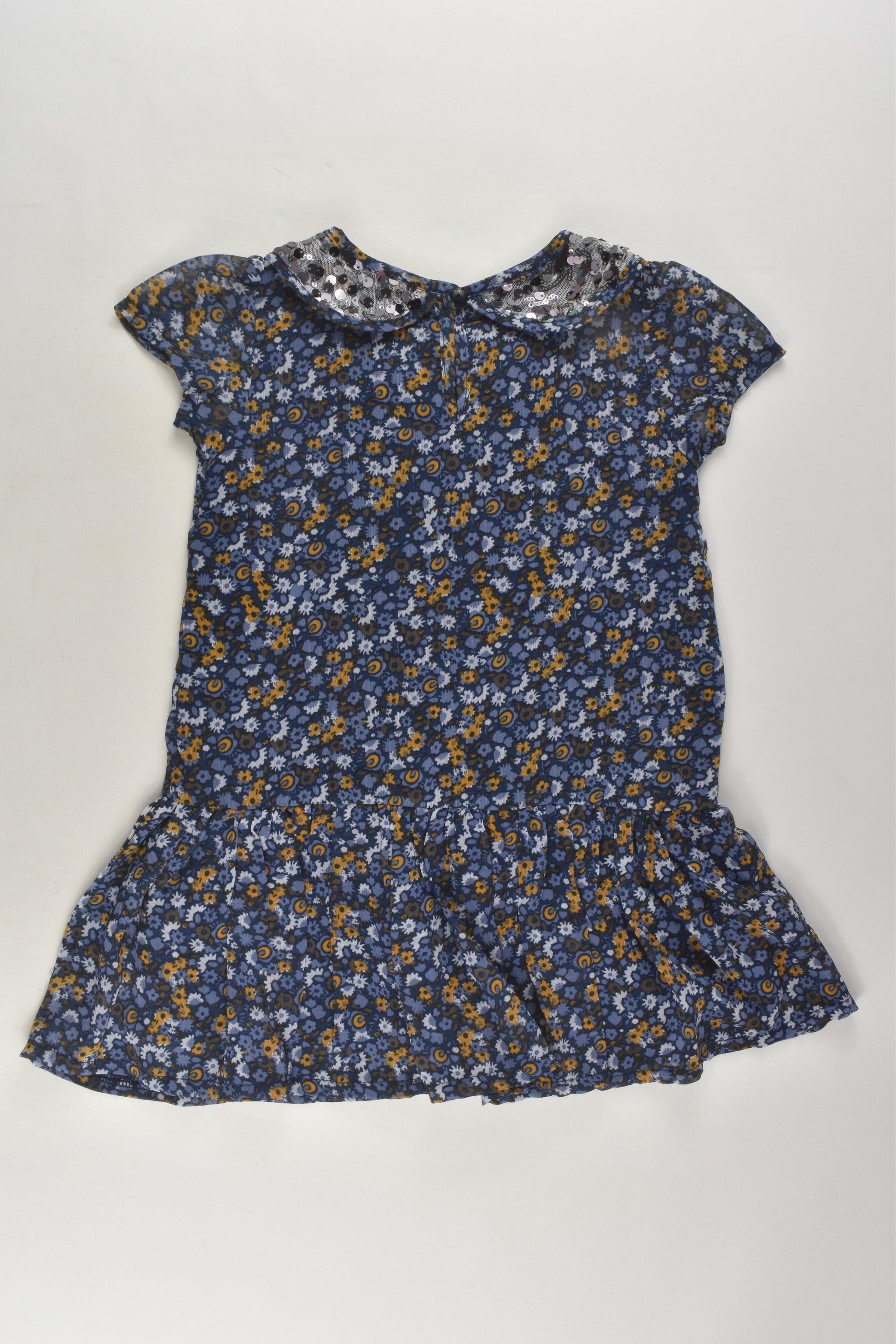 Folklore Fables for St Bernard Size 3 Lined Floral Dress