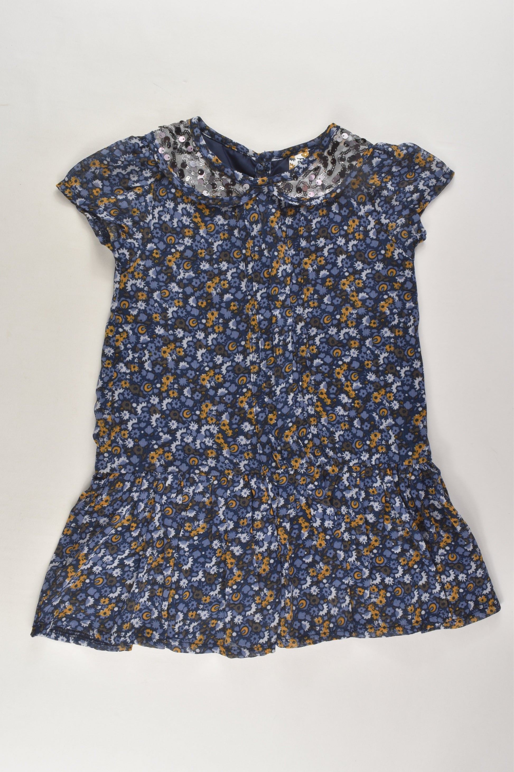 Folklore Fables for St Bernard Size 3 Lined Floral Dress