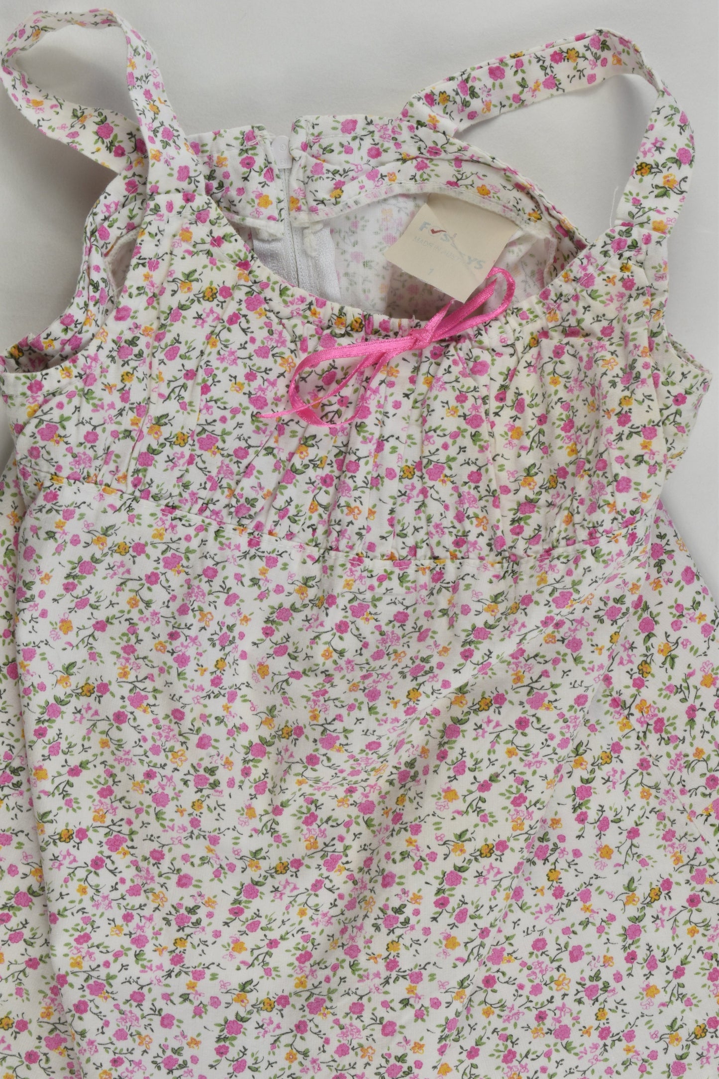 Fosseys Size 1 Floral Dress