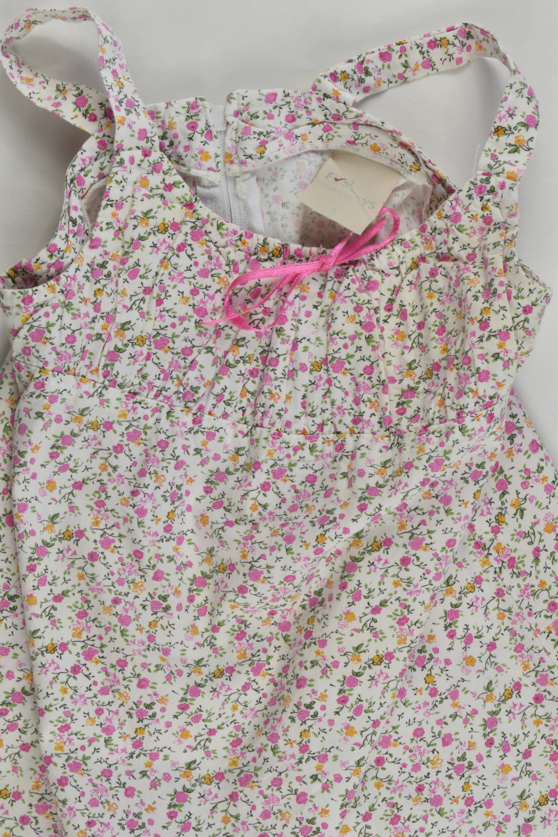 Fosseys Size 1 Floral Dress