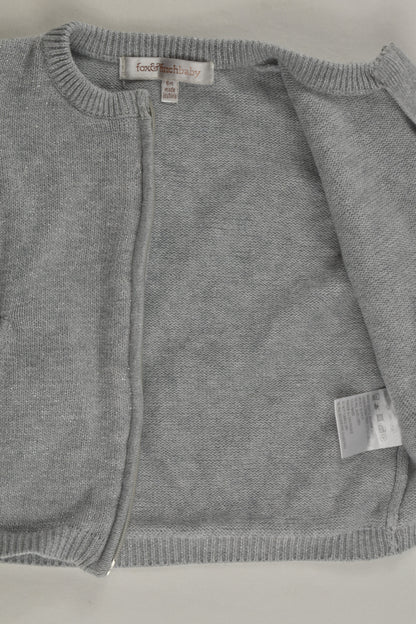 Fox & Finch Size 00 (6 months) Zip Jumper