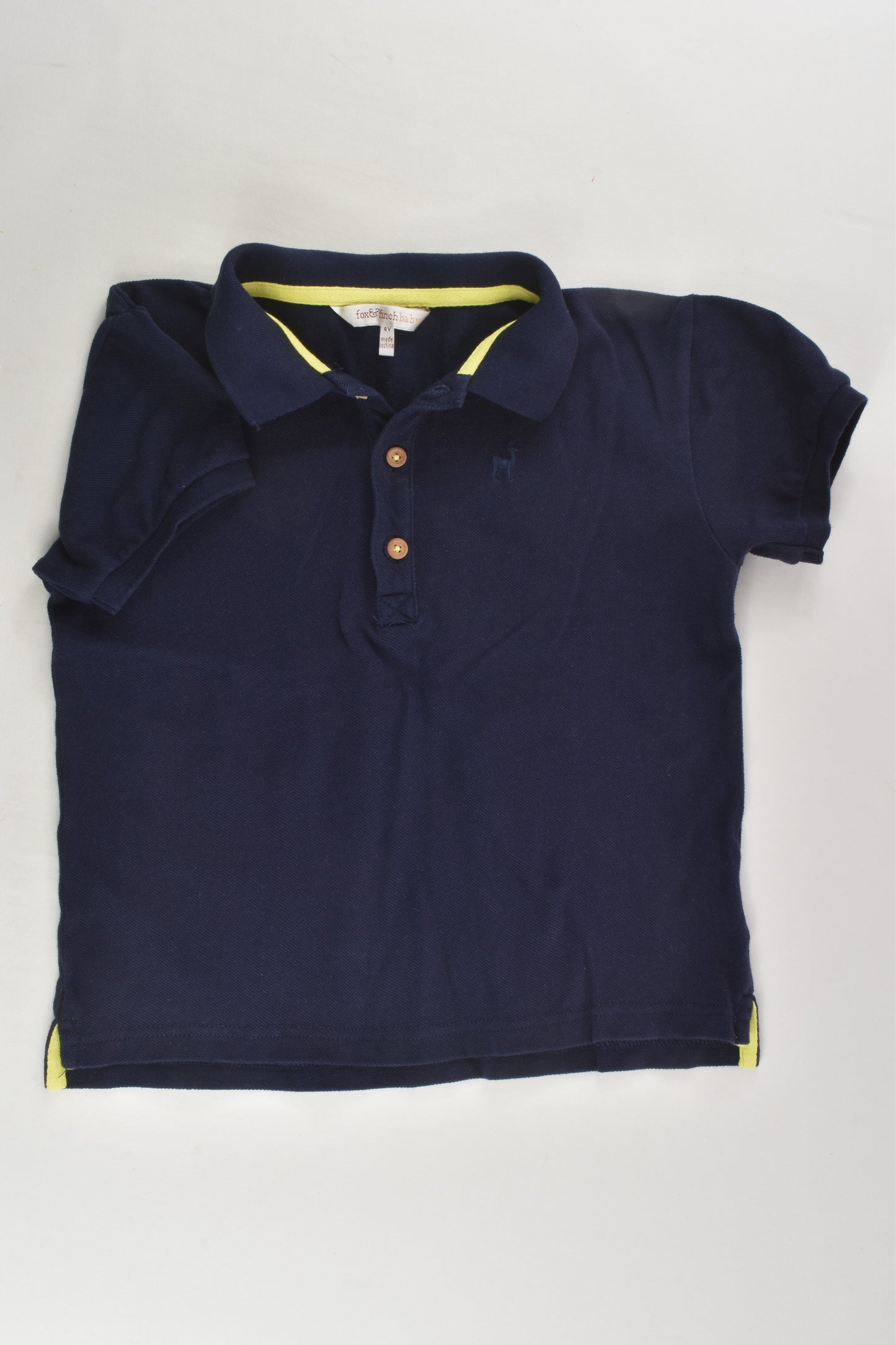 Fox & Finch Size 4 Polo Shirt