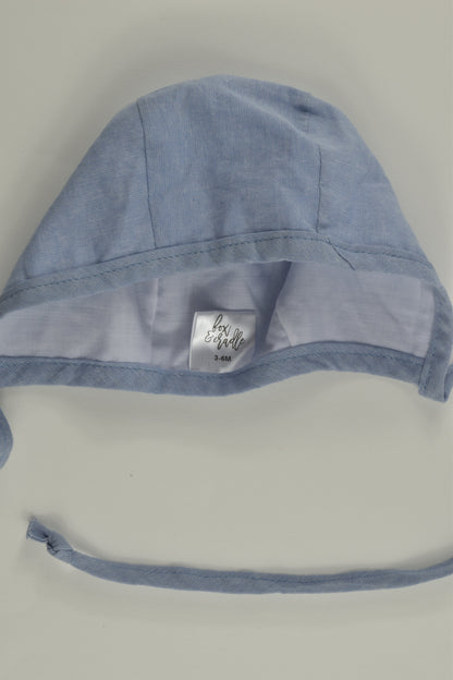 Fox and Cradle Size 00 Bonnet