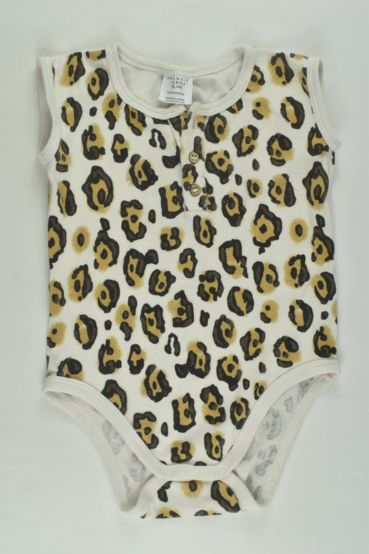 Frankie Jones the Label Size 1 Leopard Print Bodysuit
