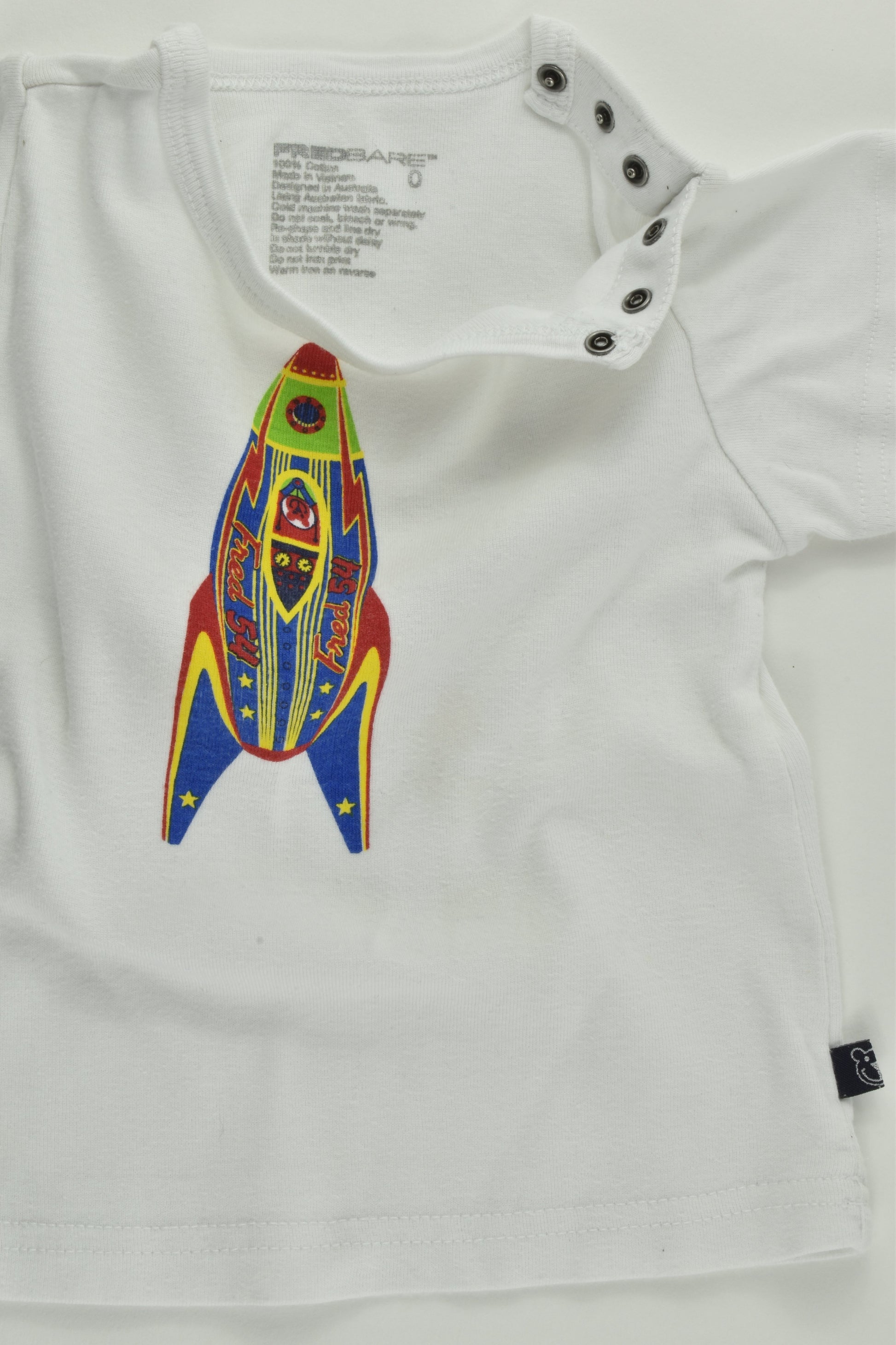 Fred Bare Size 0 Rocket T-shirt