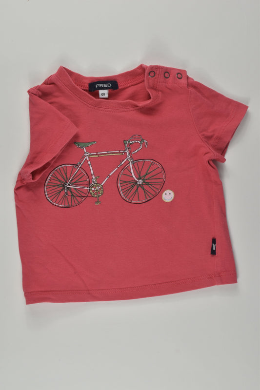Fred Bare Size 00 Bicycle T-shirt