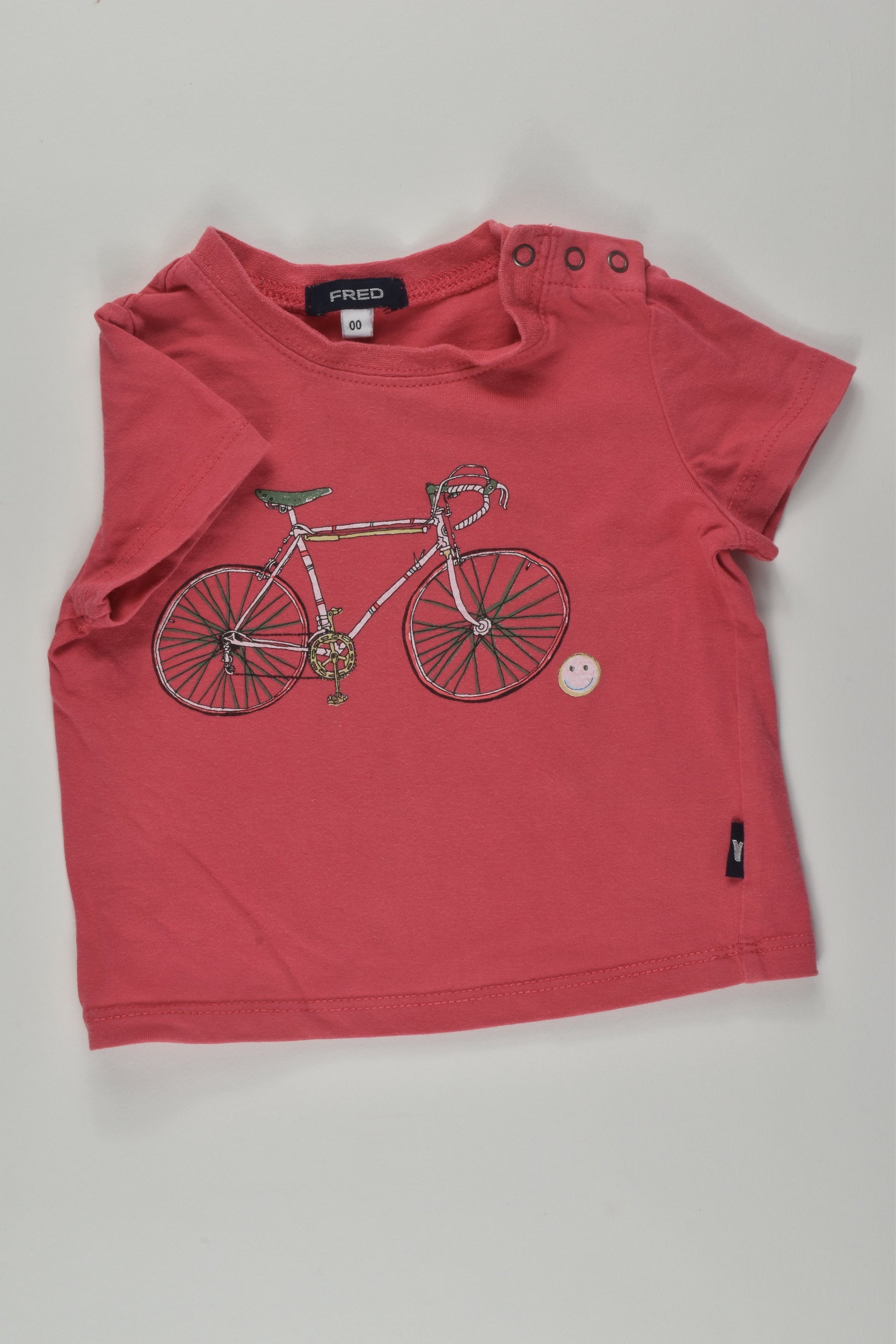 Fred Bare Size 00 Bicycle T-shirt
