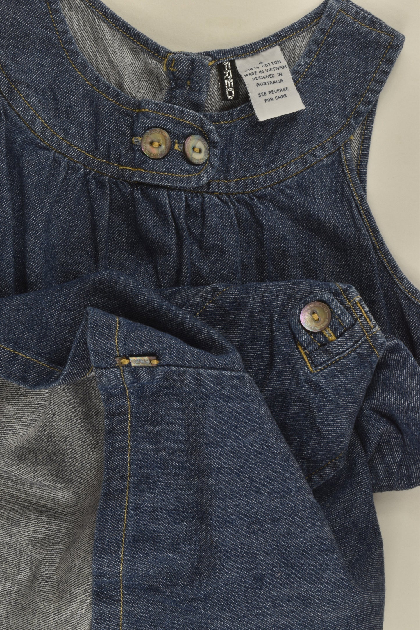 Fred Bare Size 6 Denim Dress