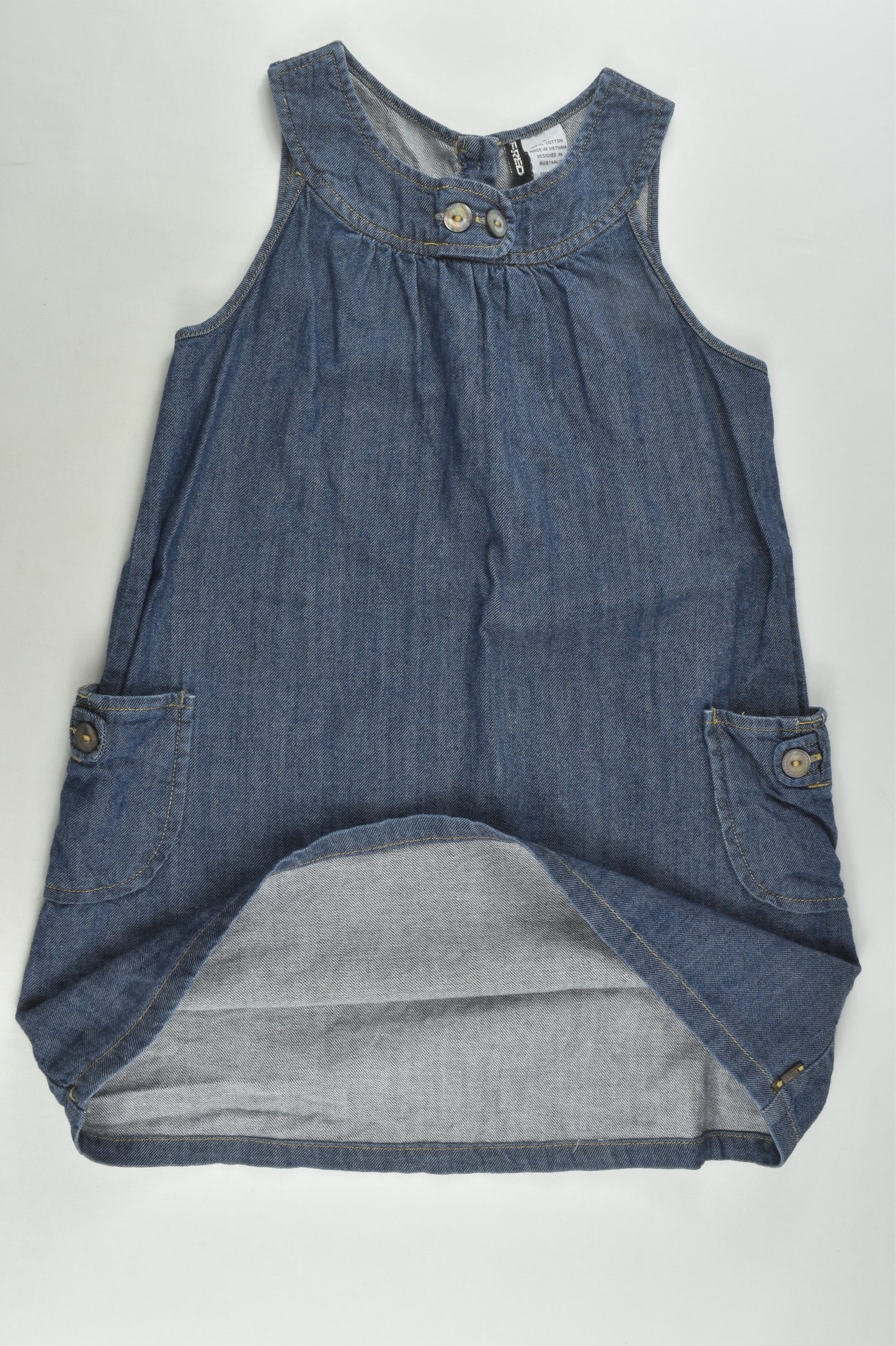 Fred Bare Size 6 Denim Dress