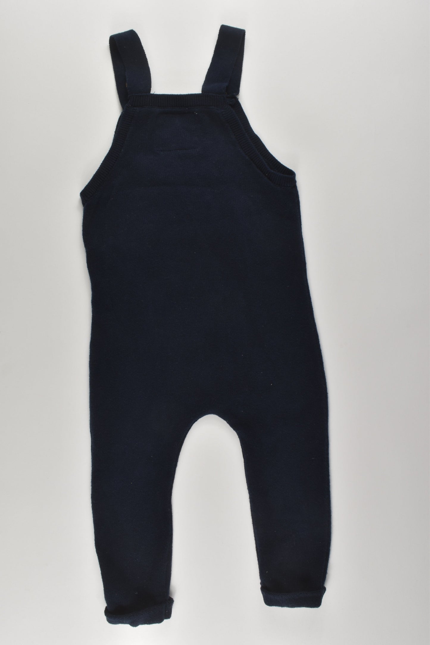 Fred & Flo Size 0 Knit Lion Overalls