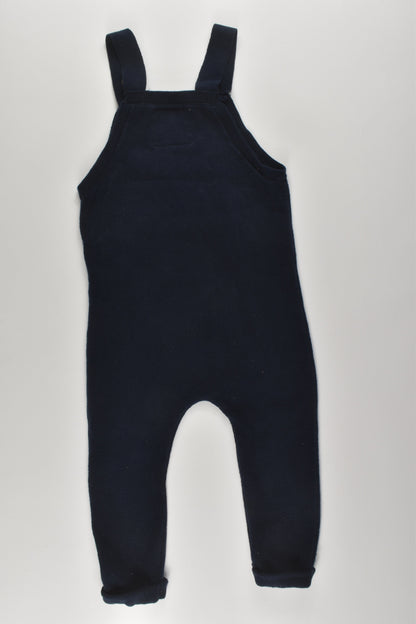 Fred & Flo Size 0 Knit Lion Overalls