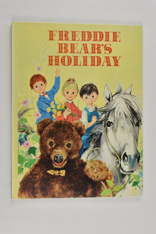 Freddie Bear's Holiday Retro Book