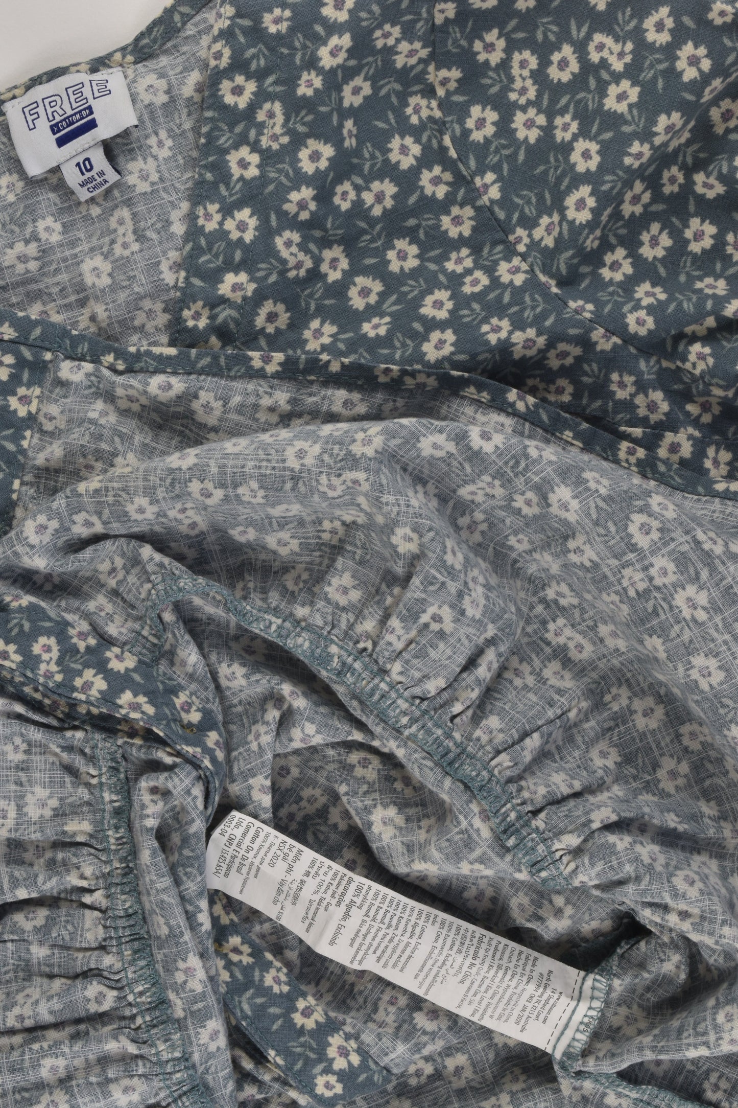 Free by Cotton On Size 10 Floral Dress