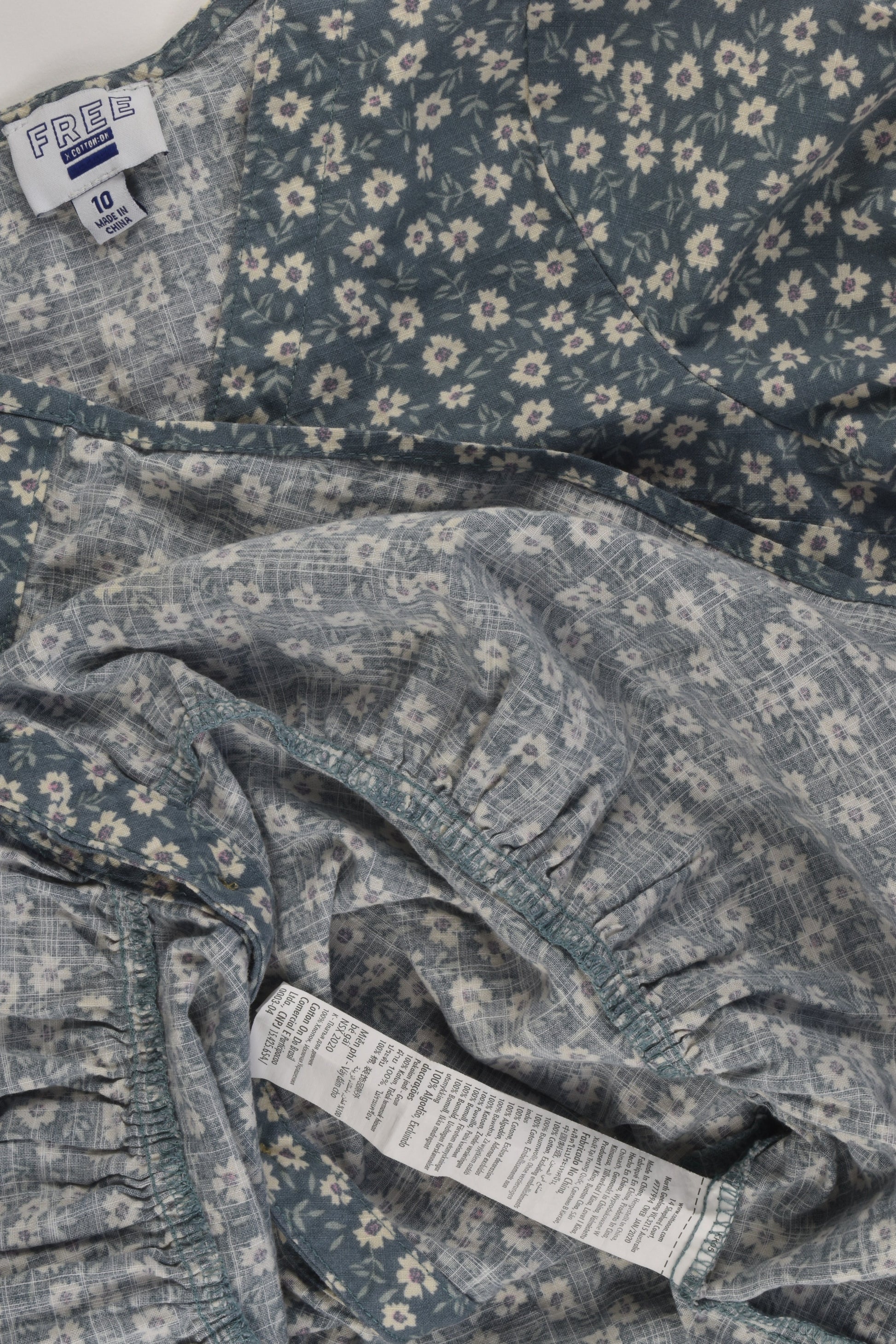 Free by Cotton On Size 10 Floral Dress