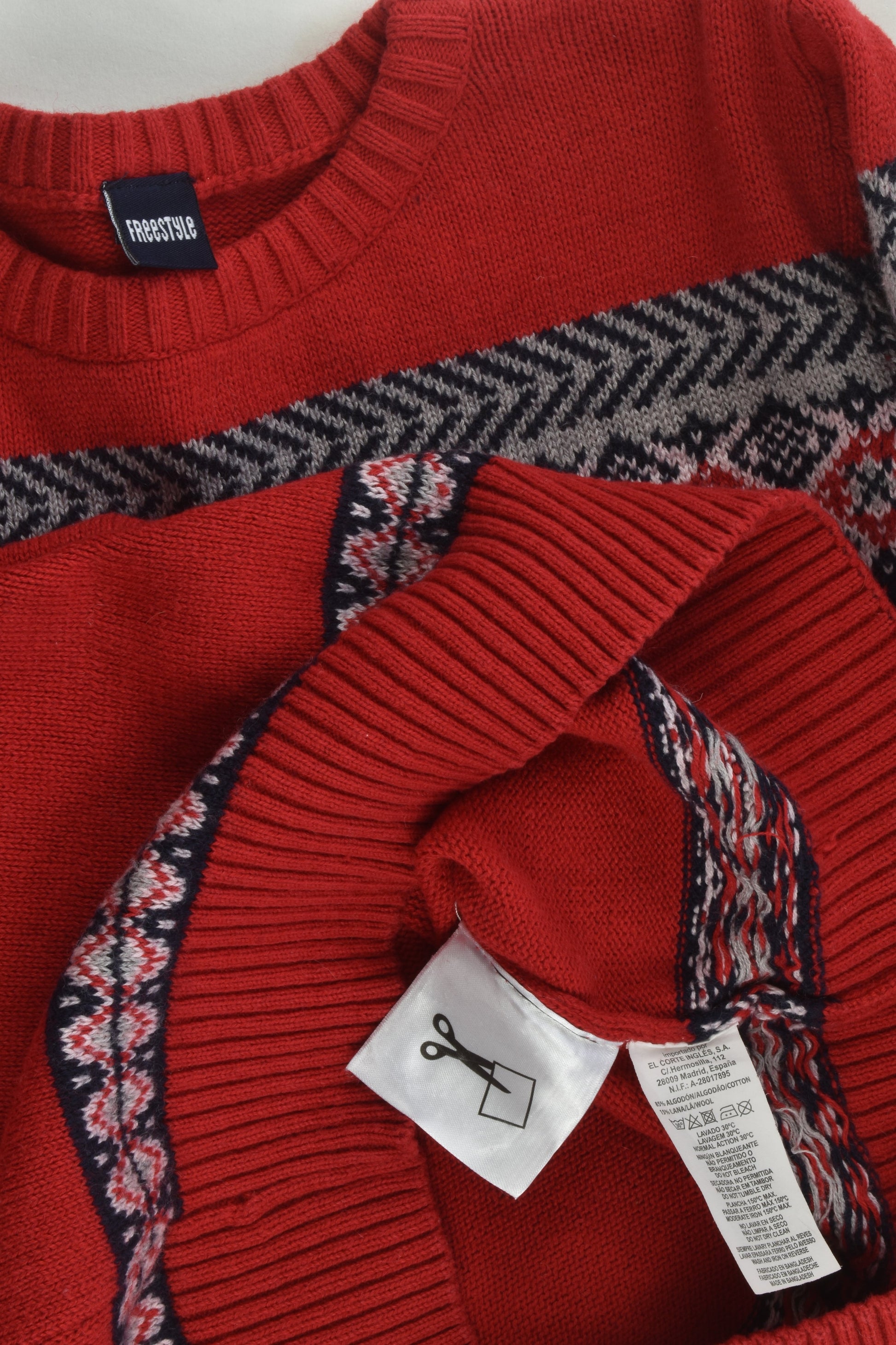 Freestyle by El Corte Inglés Size 9-10 Knit Jumper
