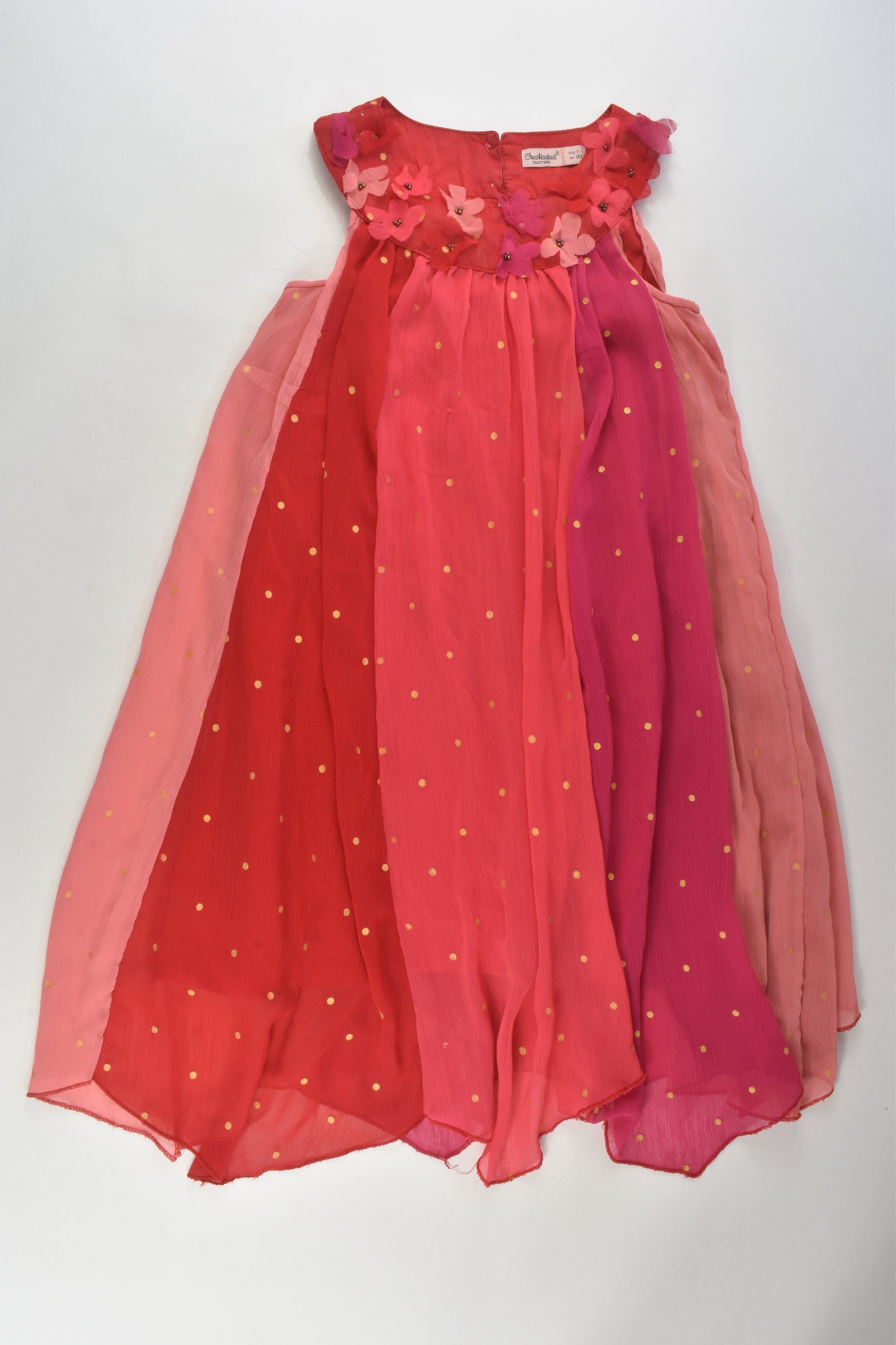 Freshbaked Australia Size 7 (122 cm) Lined Dress