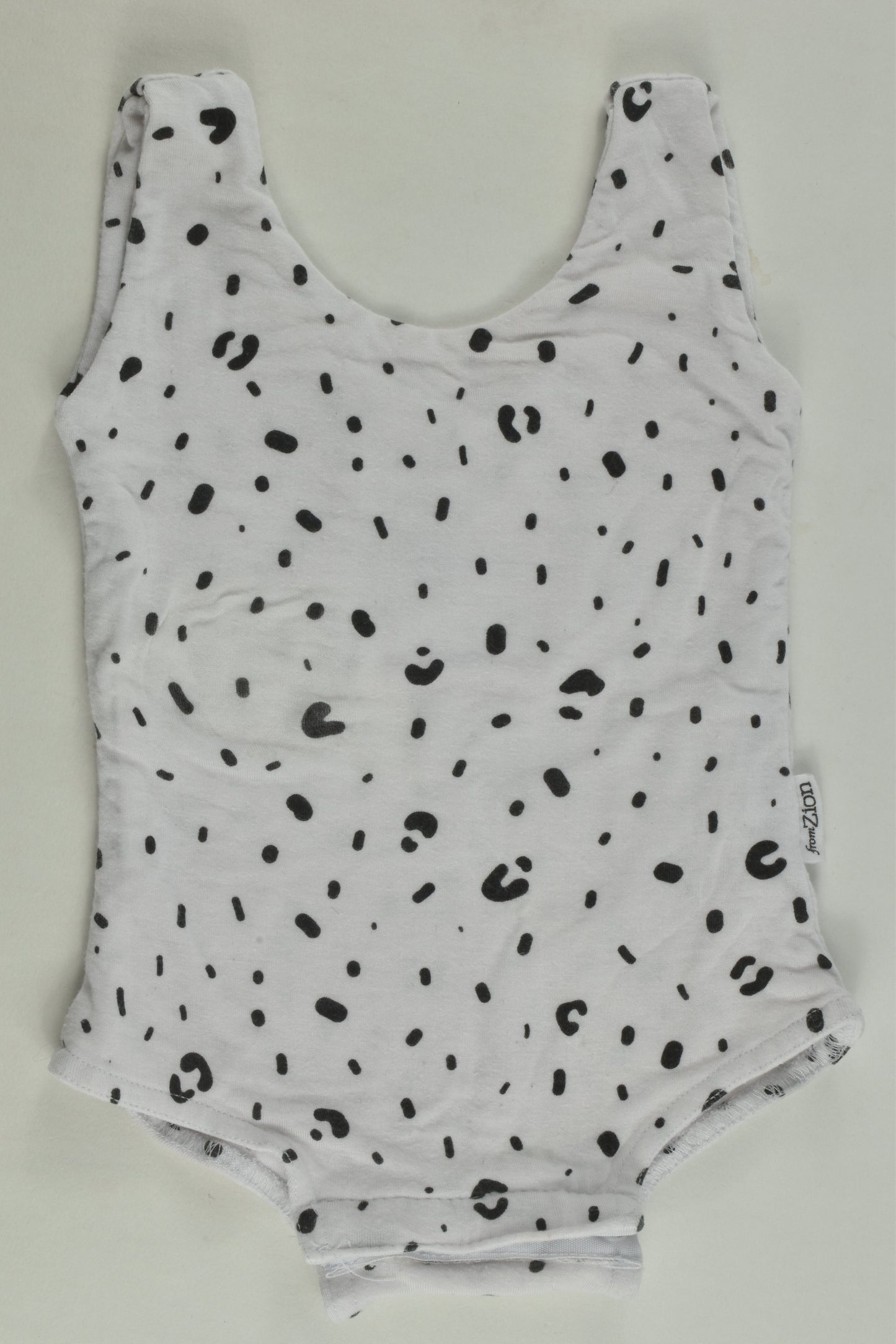 From Zion Size 00 Bamboo Bodysuit