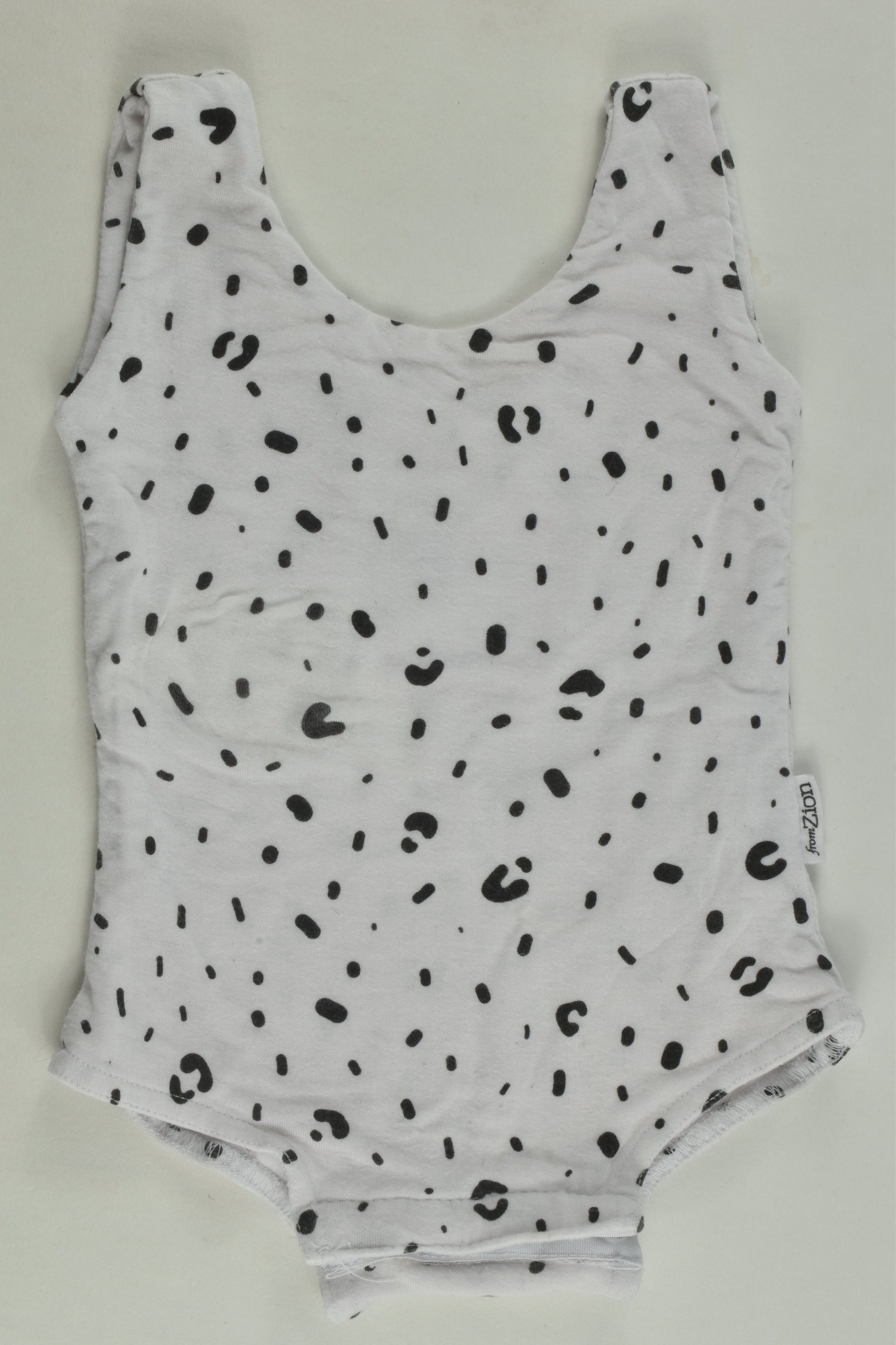From Zion Size 00 Bamboo Bodysuit