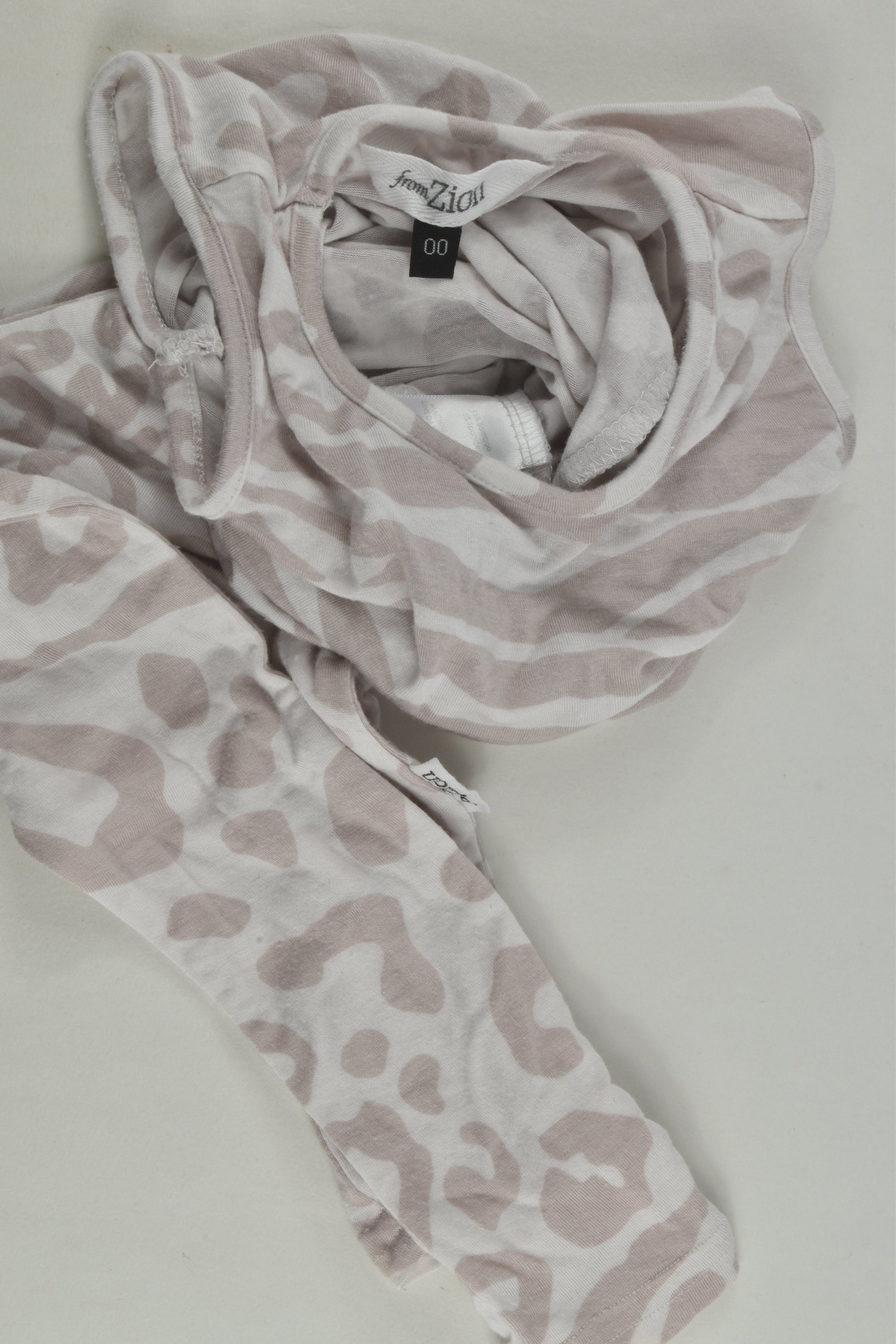 From Zion Size 00 Bamboo Playsuit