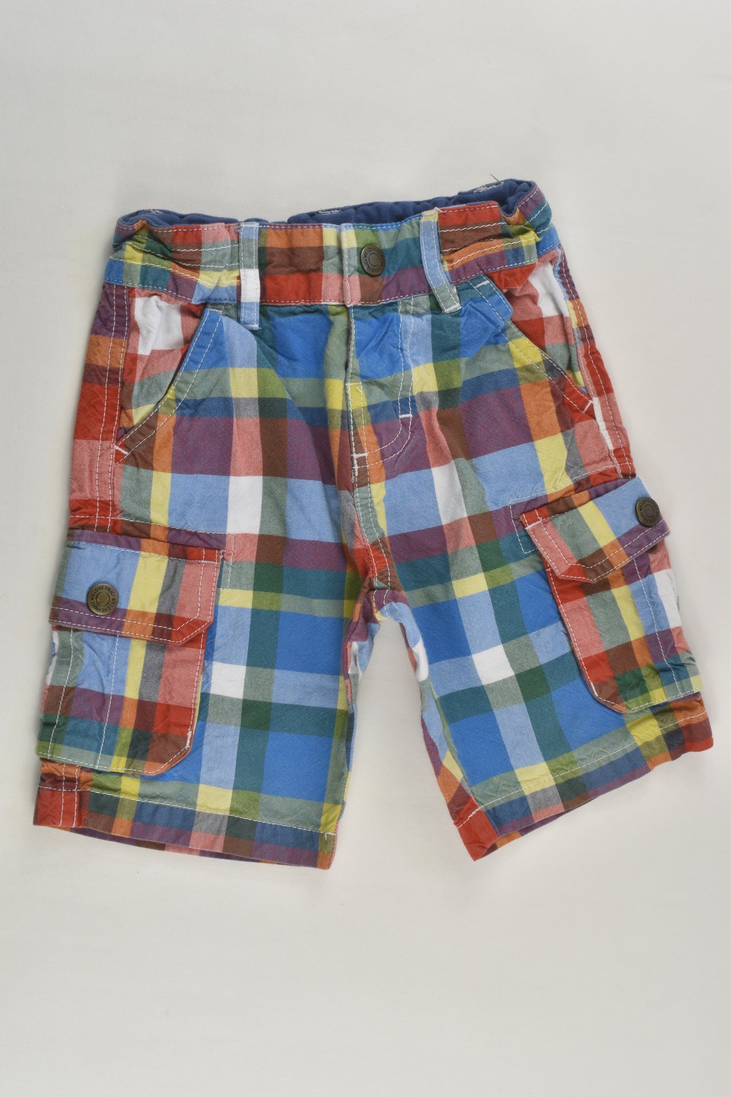 Frugi Size 2-3 (92-98 cm) Checked Shorts