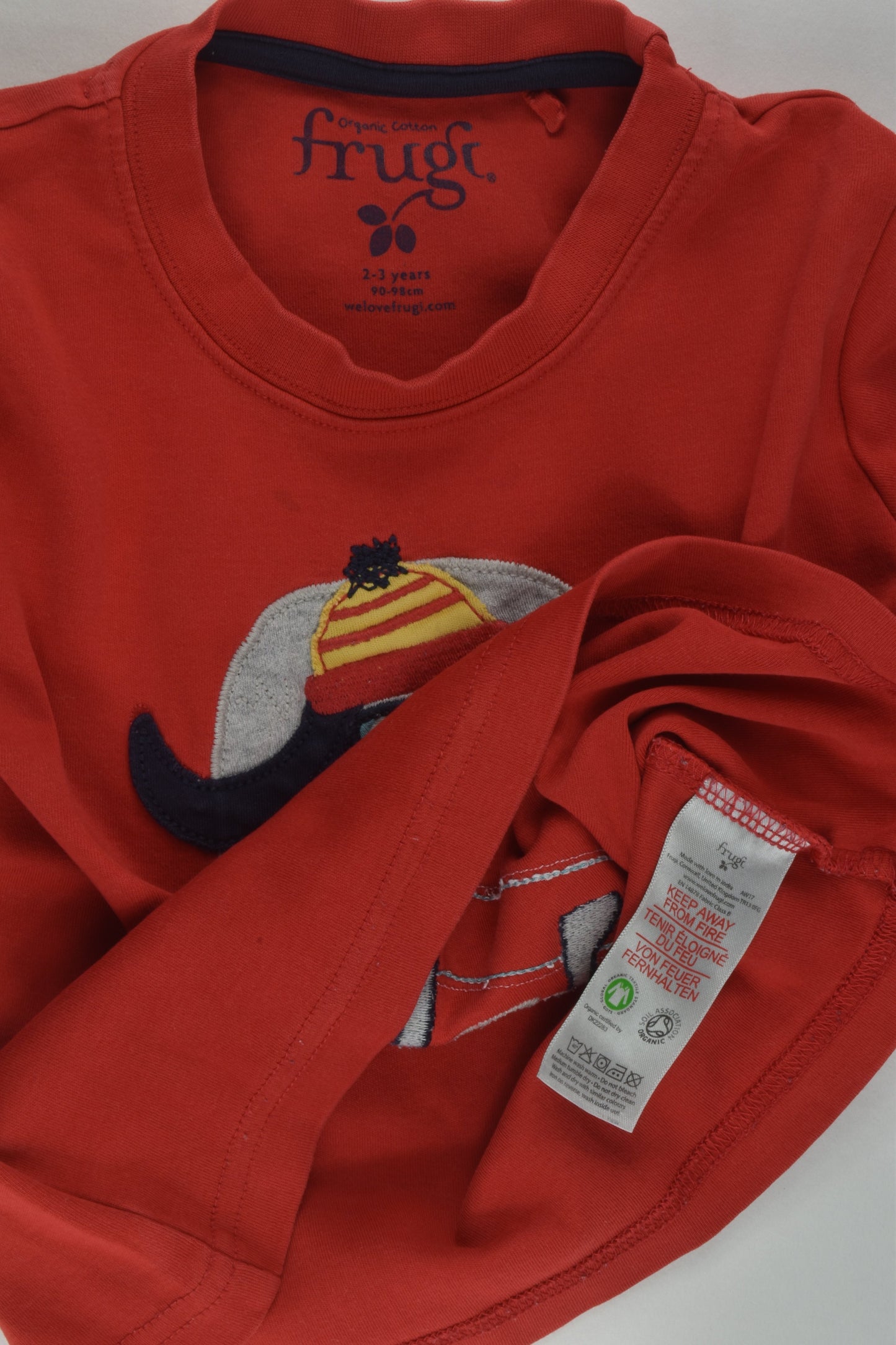 Frugi Size 2-3 Snowboarding Yak Top