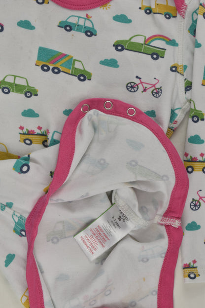 Frugi Size 2-3 Vehicles Bodysuit