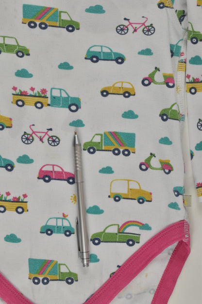 Frugi Size 2-3 Vehicles Bodysuit