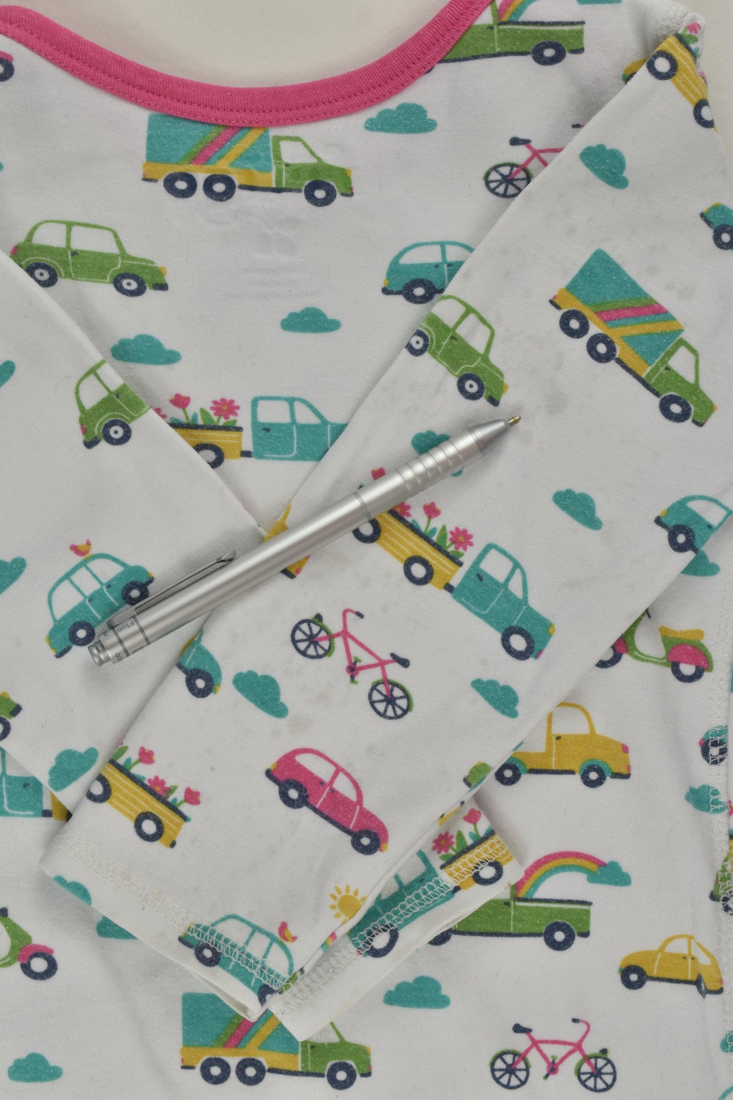 Frugi Size 2-3 Vehicles Bodysuit