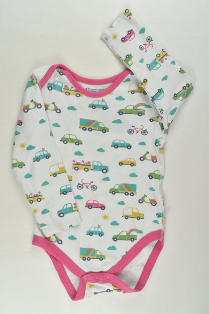 Frugi Size 2-3 Vehicles Bodysuit