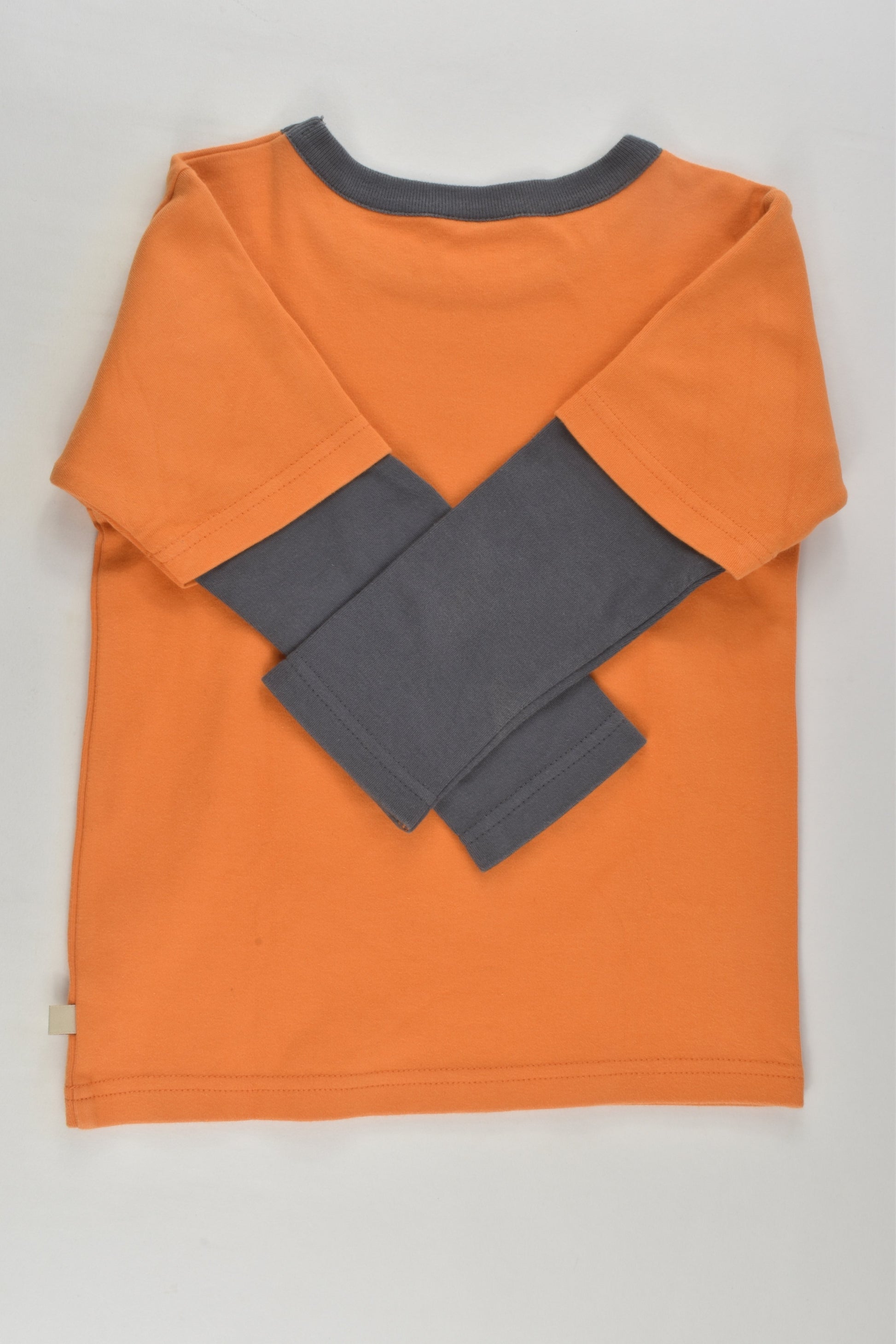 Frugi Size 3-4 Racoon Organic Top